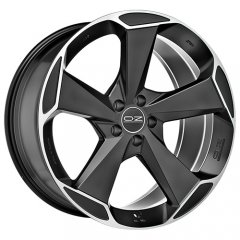 OZ Racing Aspen HLT - Matt Black Diamond Cut (Черный с полированной лицевой поверхностью)